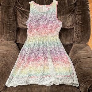 Rainbow Justice dress